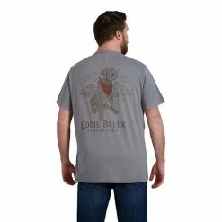 Men's Big & Tall Eddie Bauer Graphic Tee Green Tan -Eddie Bauer Shop unnamed file 548