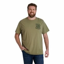 Men's Big & Tall Eddie Bauer Graphic Tee Green Tan -Eddie Bauer Shop unnamed file 549