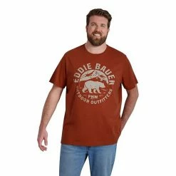 Men's Big & Tall Eddie Bauer Graphic Tee Green Tan -Eddie Bauer Shop unnamed file 552