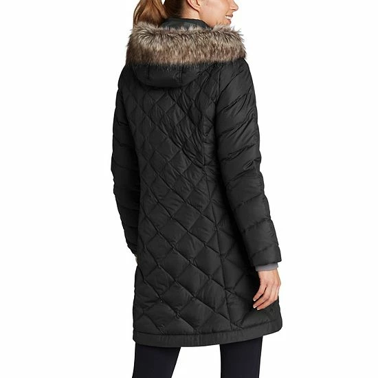 Women's Eddie Bauer Elysa Down Parka Coat Dusted Indigo 4 Women's Eddie Bauer Elysa Down Parka Coat Dusted Indigo - Image 2