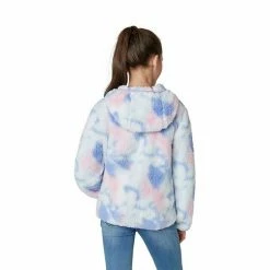 Girls 4-16 Eddie Bauer Printed High Pile Lightweight Jacket Lavender -Eddie Bauer Shop unnamed file 63
