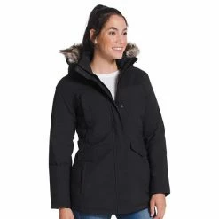 Women's Eddie Bauer Silver Linings Faux-Fur Hood Down Parka Salsa -Eddie Bauer Shop unnamed file 681