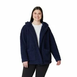 Plus Size Eddie Bauer Plush Hooded Cardigan Dark Berry -Eddie Bauer Shop unnamed file 707
