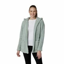 Eddie Bauer Hooded Plush Cardigan Fennel -Eddie Bauer Shop unnamed file 716