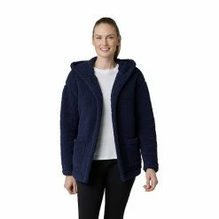 Eddie Bauer Hooded Plush Cardigan Fennel -Eddie Bauer Shop unnamed file 718