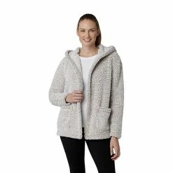Eddie Bauer Hooded Plush Cardigan Fennel -Eddie Bauer Shop unnamed file 719