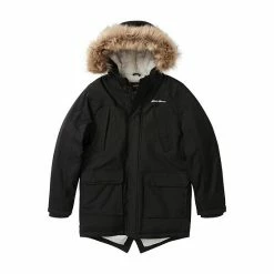 Boys Eddie Bauer Superior Parka Black Onyx