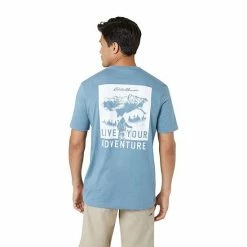 Men's Eddie Bauer Graphic Tee Light Grey Heather -Eddie Bauer Shop unnamed file 802