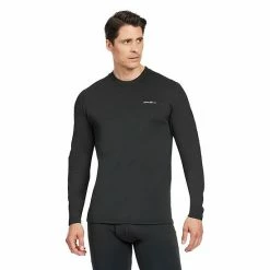 Men's Eddie Bauer Heavyweight Base Layer Top Denm Spcdy