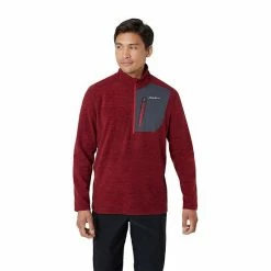 Men's Eddie Bauer Cloud Quarter Zip Pullover Cinder -Eddie Bauer Shop unnamed file 841