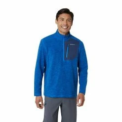 Men's Eddie Bauer Cloud Quarter Zip Pullover Cinder -Eddie Bauer Shop unnamed file 842