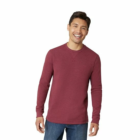 Men's Eddie Bauer Ultra Soft Thermal Top Tandoori Spice 5 Men's Eddie Bauer Ultra Soft Thermal Top Tandoori Spice - Image 3