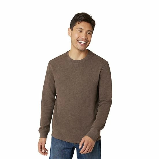 Men's Eddie Bauer Ultra Soft Thermal Top Tandoori Spice 7 Men's Eddie Bauer Ultra Soft Thermal Top Tandoori Spice - Image 5